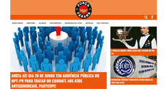 Desktop Screenshot of fsindical.com.br