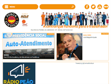 Tablet Screenshot of fsindical.org.br